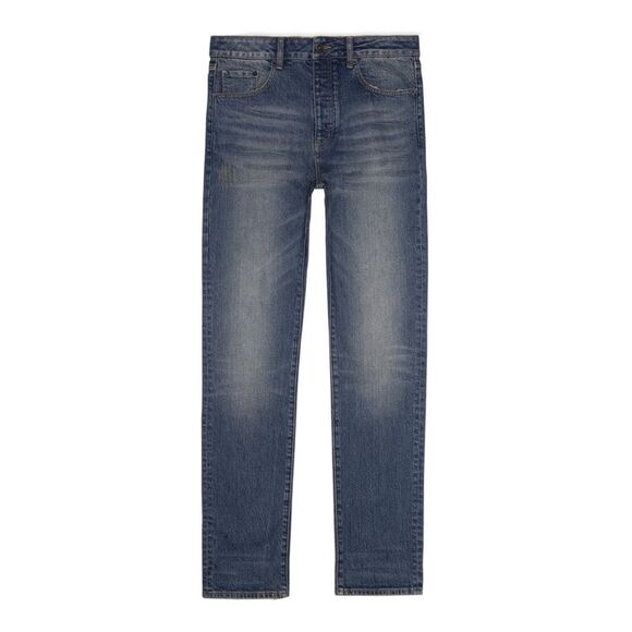 Six Week Residency Mens Slim Straight Leg Jeans 30 Cactus Dirty IndigoNWT $240